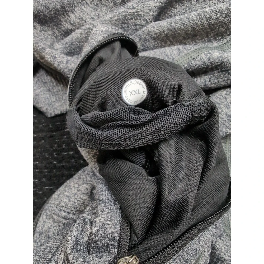 Lululemon Engineered Warmth Jacket Mens‎ 2XL Heather Gray Full Zip Athleisure